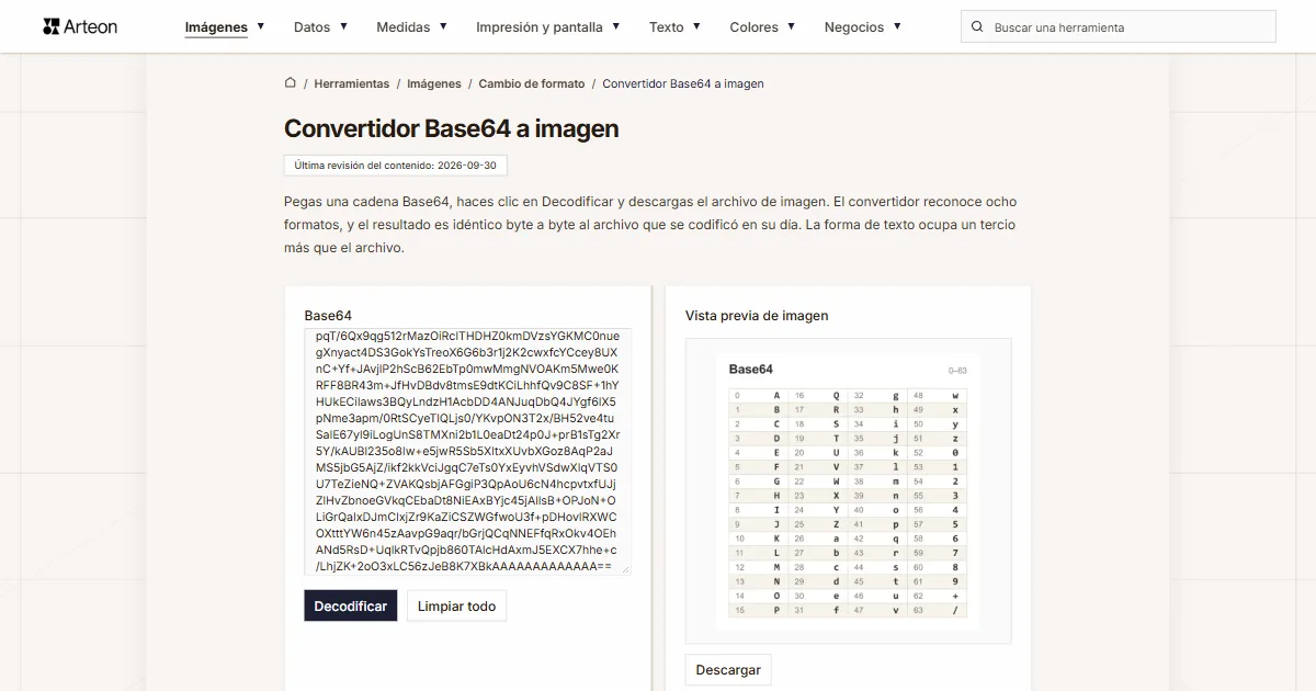 Base64 a Imagen