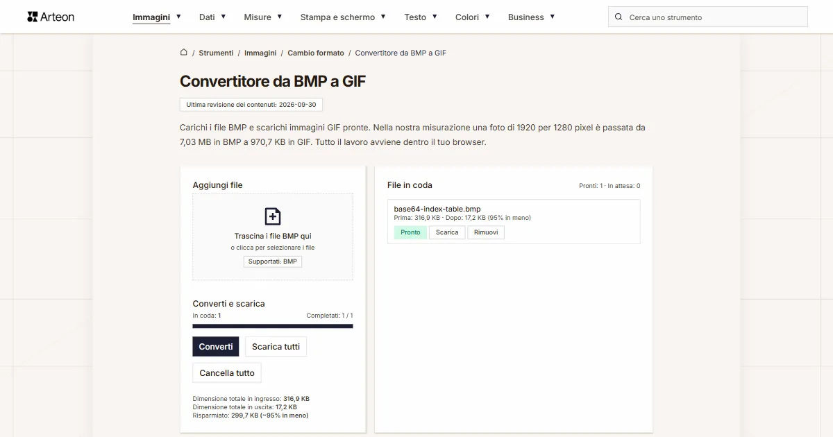 BMP in GIF