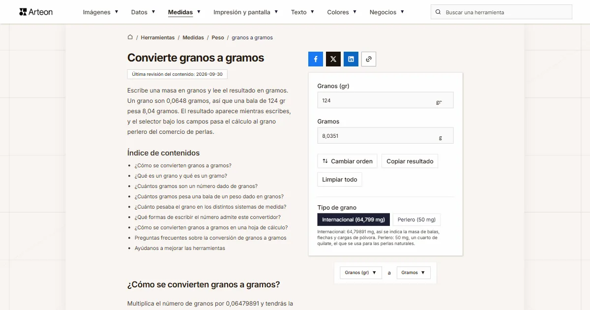 granos a g