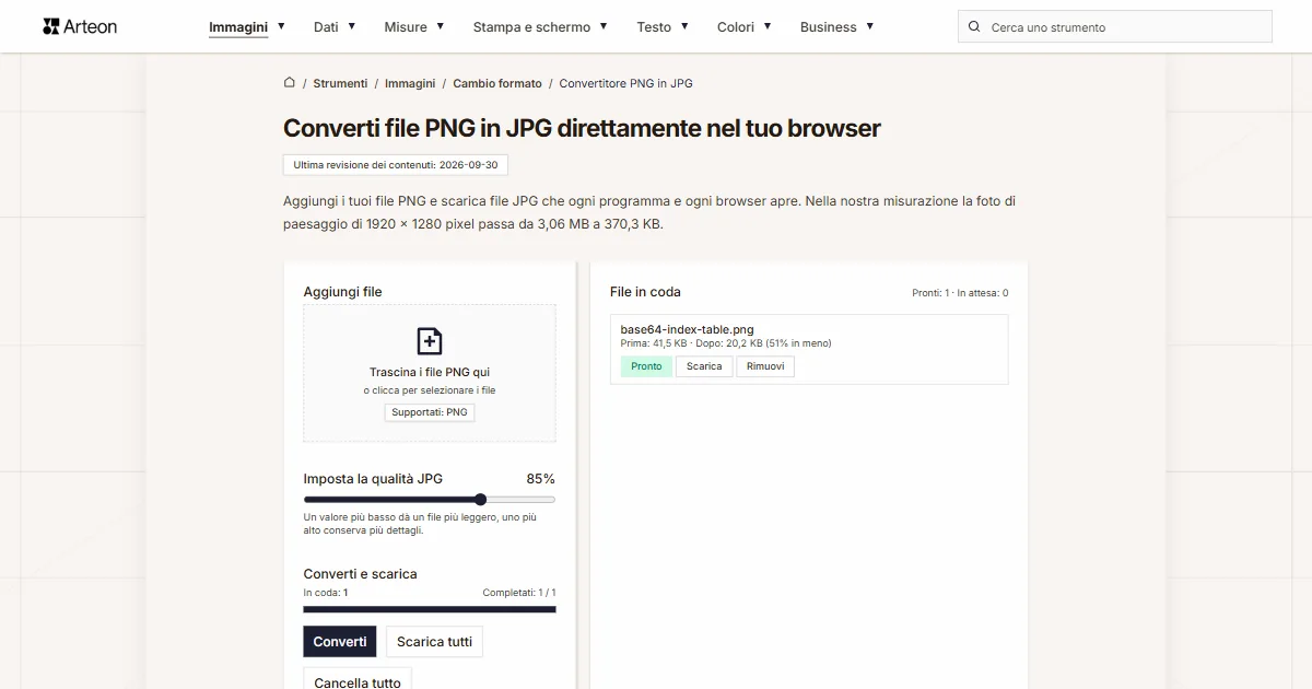 PNG in JPG