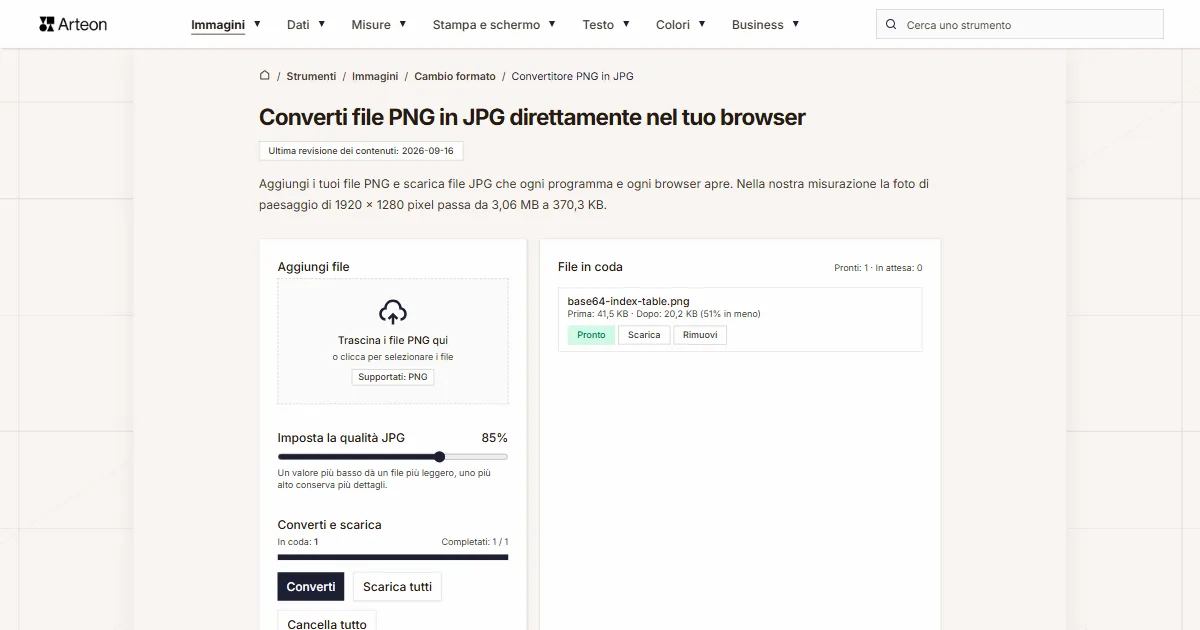 PNG in JPG