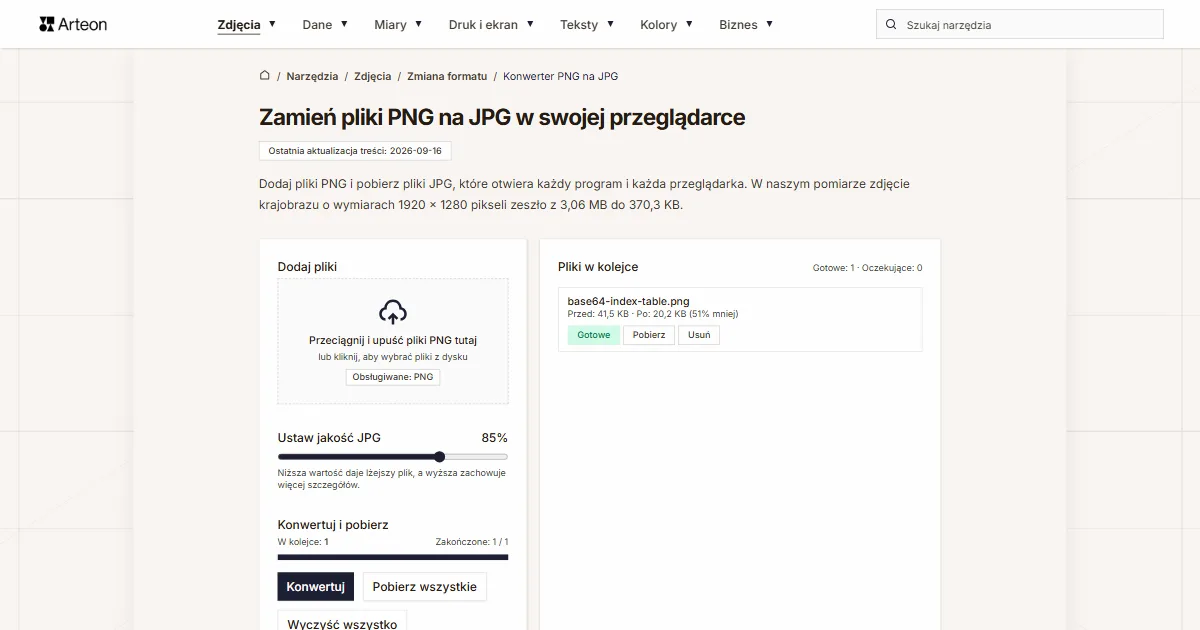 PNG na JPG