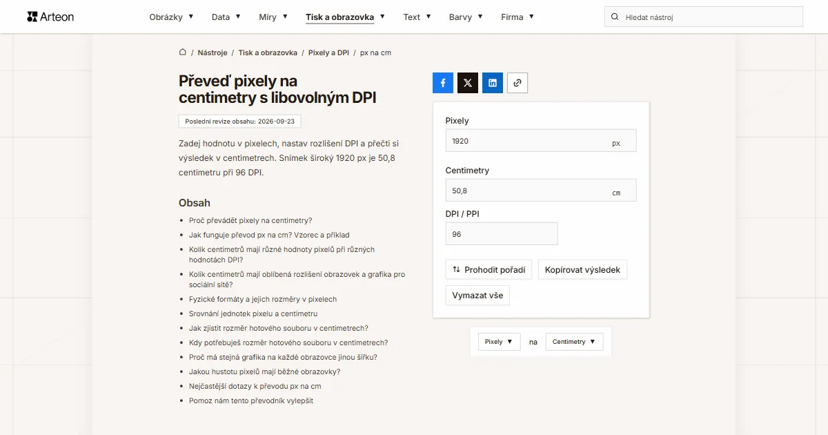 px na cm
